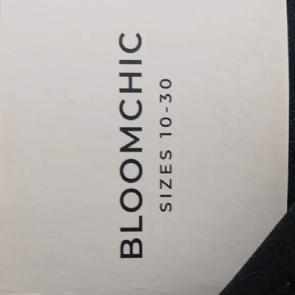 BloomChic Black Long Sleeve Dress with Pearl Accents - Picture 7 of 12